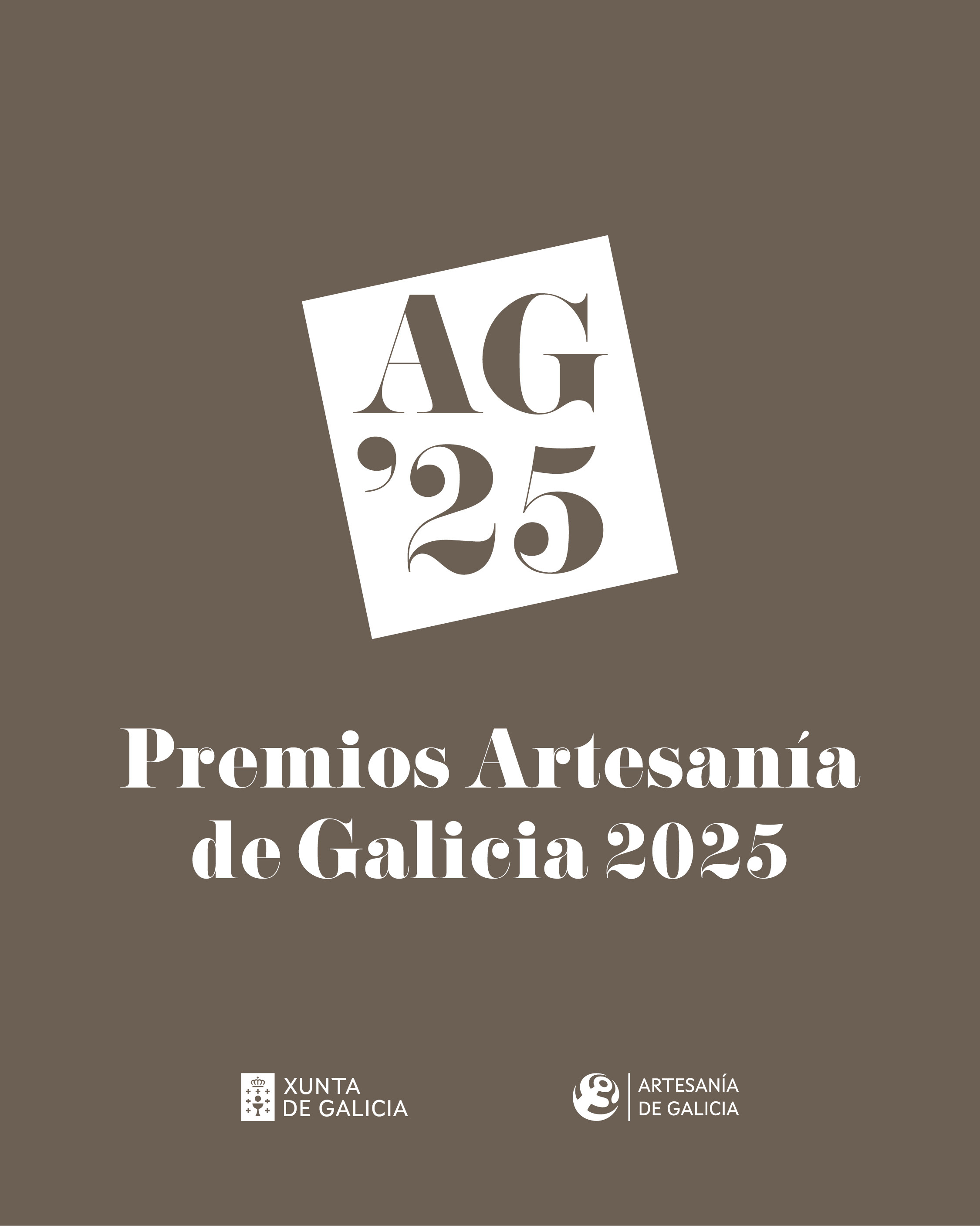 Cartel Premios Artesanía de Galicia 2025