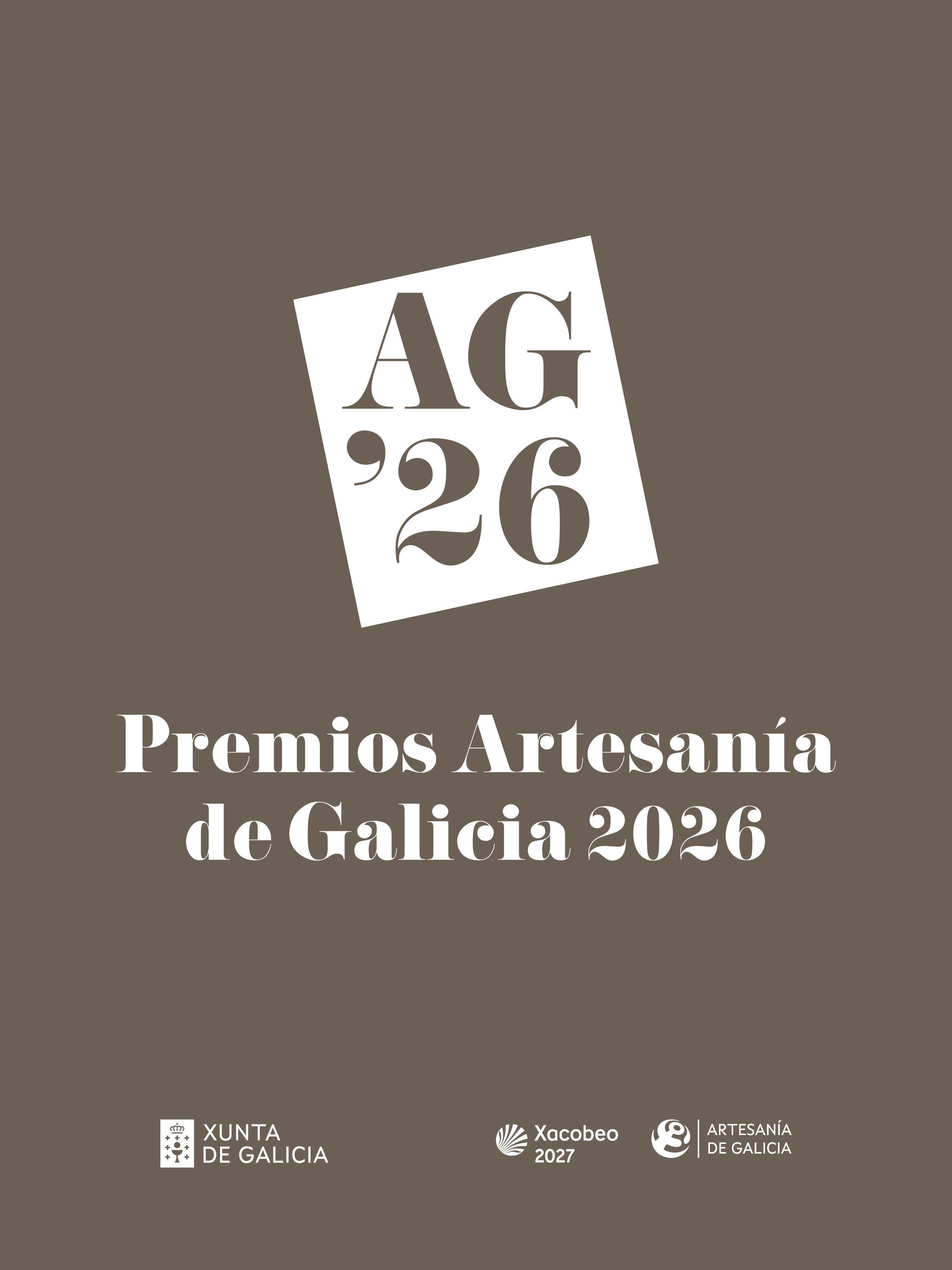 Cartel Premios Artesanía de Galicia 2026