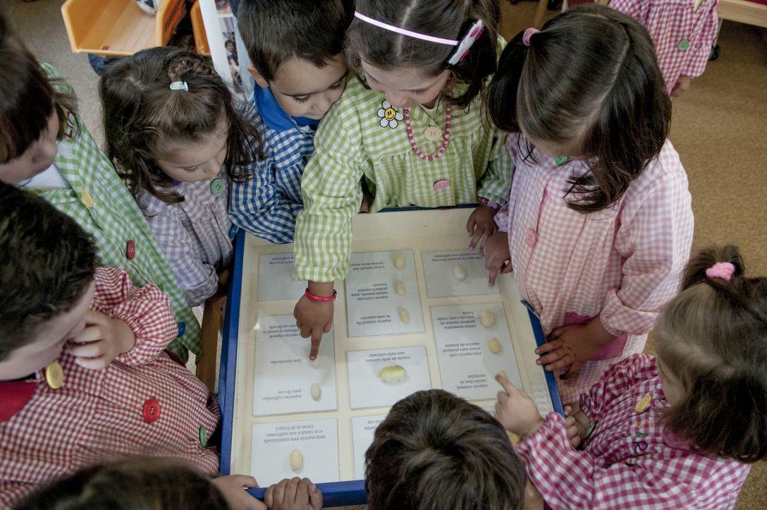 enredando. artesanía na escola